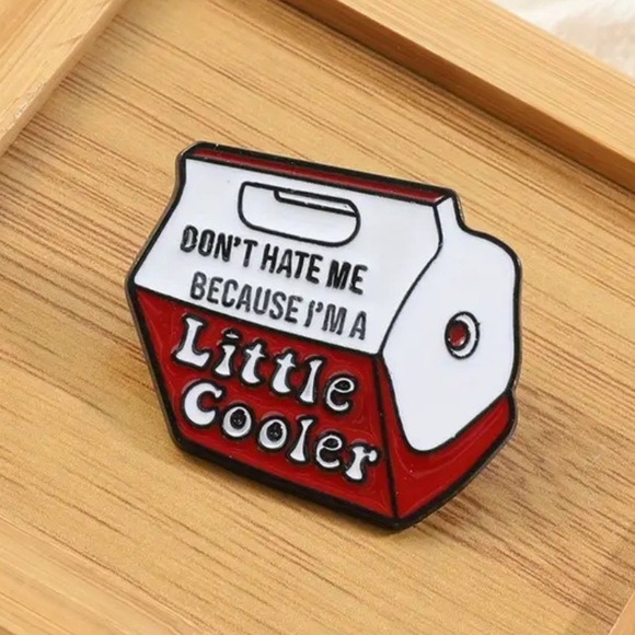 Other - 3/$25 “Don’t Hate Me Because I’m A Little Cooler” Cooler lunchbox Large Red